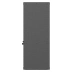 Metal Wall Mounted Tool Storage Cabinet with Locking Door - Gray