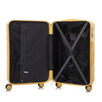 3 Pieces Set Spinner Wheel Luggage With Combination Lock