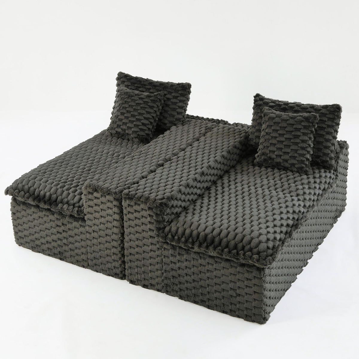Multifunctional Sofa with Adjustable Layout - Multiple Colors