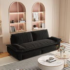 Queen Pull Out Sofa Bed, 3 In 1 Convertible Sleeper Sofa
