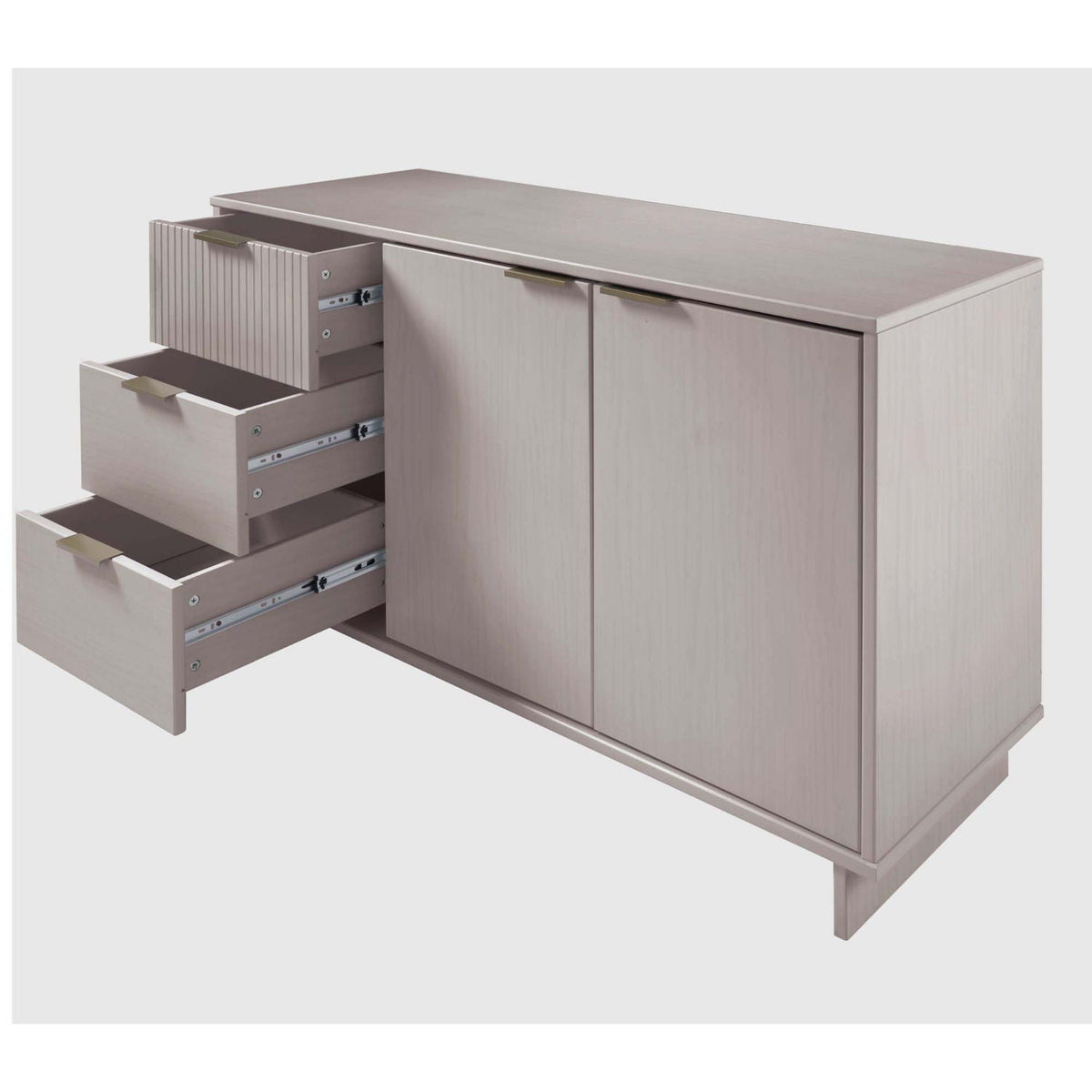 Granville Sideboard with Full Extension Drawers - Multiple Colors