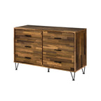 Hestia Walnut Dresser with Smooth-Glide Drawers - Walnut