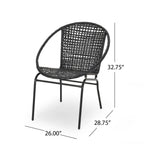 Java Chair with Comfortable Design - Black