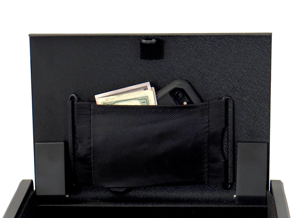 Portable Quick Access Safe with Steel Construction - Matte Black