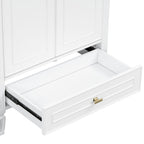 Freestanding Vanity with Drawer & Soft Close Doors - Green or White