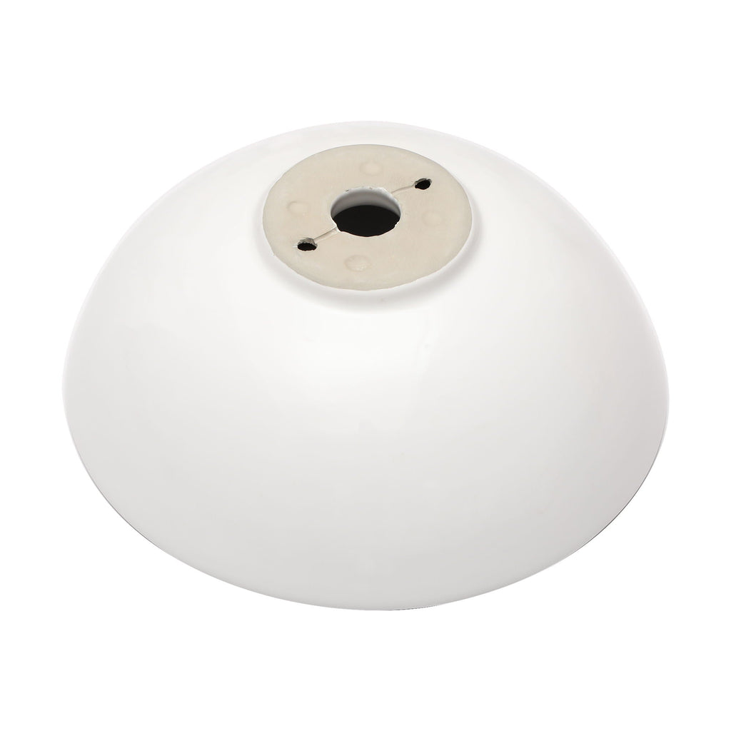 Modern Ceramic Circular Vessel Bathroom Sink with Stain Resistant Finish - White