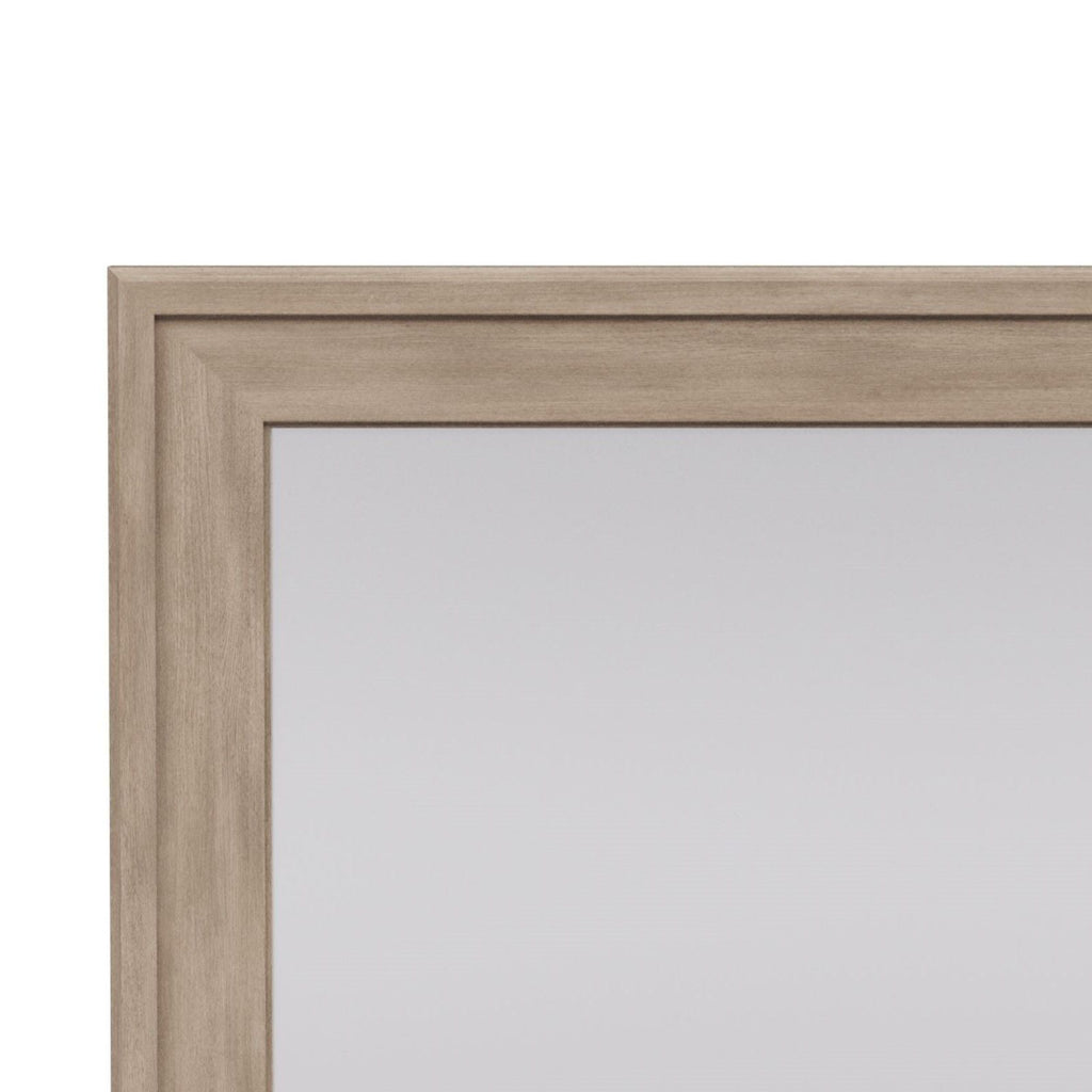 Rectangle Mirror with Beveled Glass - Sand