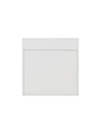 Modern Bathroom Mirror Cabinet with Open Shelves - Bathroom Storage, MDF