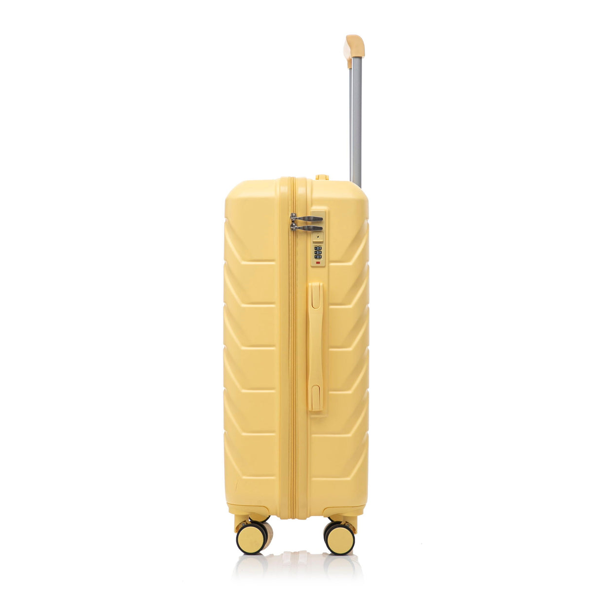 3 Pieces Set Spinner Wheel Luggage With Combination Lock