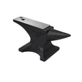 Single Horn Anvil with Robust Cast Steel Construction - Black