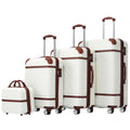Hardshell Luggage Sets 4 Pieces with TSA Lock - Lightweight, Multiple Colors