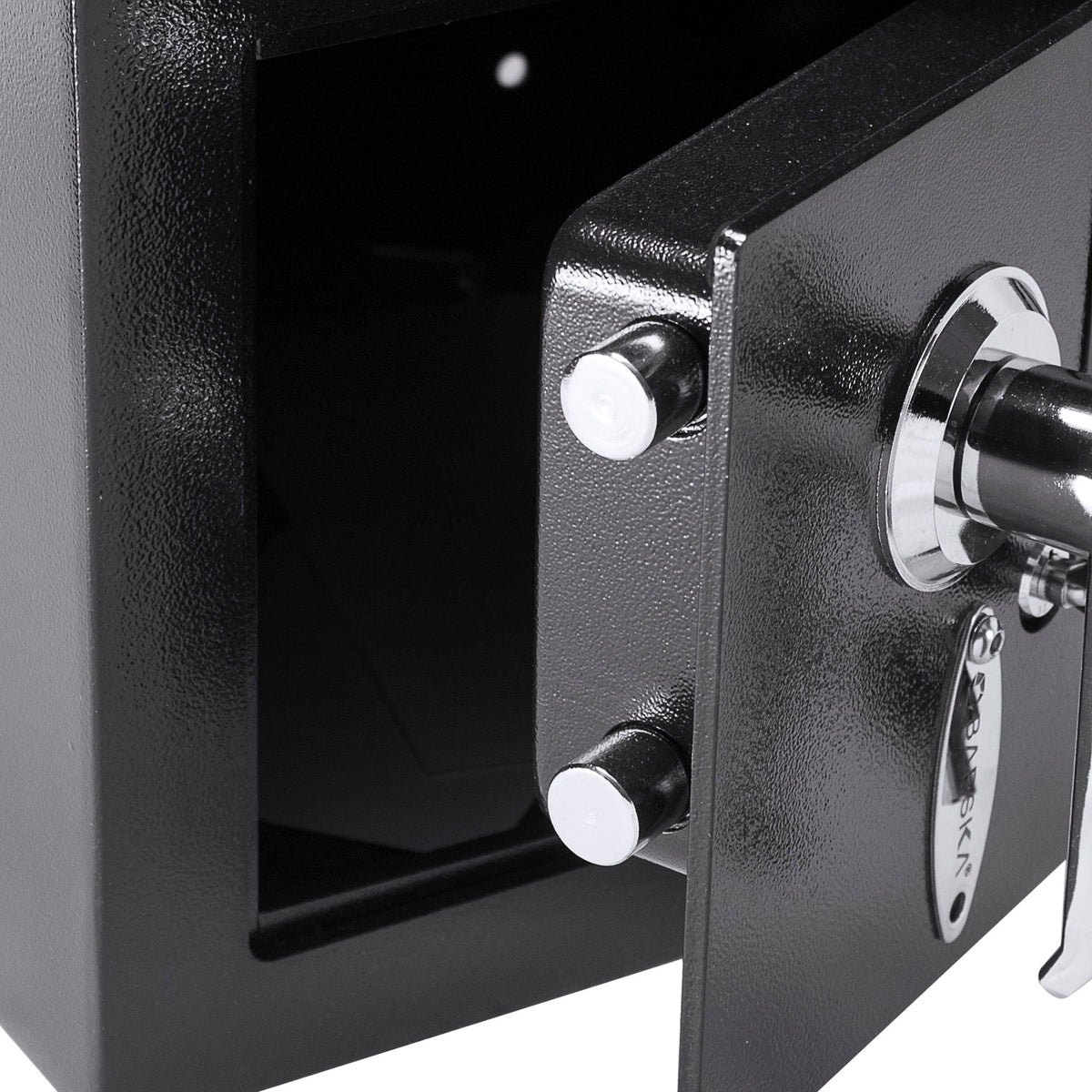 Durable Keypad Depository Safe with Dual PIN Access - Black
