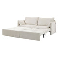 Convertible Sleeper Sofa Bed with Storage and USB/C Charging - Fabric