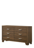 Miquell Oak Dresser with Six Drawers - Oak