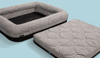 Performance Pet Bed XL with Waterproof Cover - Grey