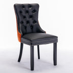 Nikki Modern Upholstered Dining Chair Set of 2