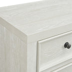 6 Drawer Chest with Smooth Slides - Black or White