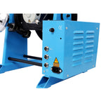 Heavy Duty Rotary Welding Positioner Turntable Table with Manual Tilt - Blue