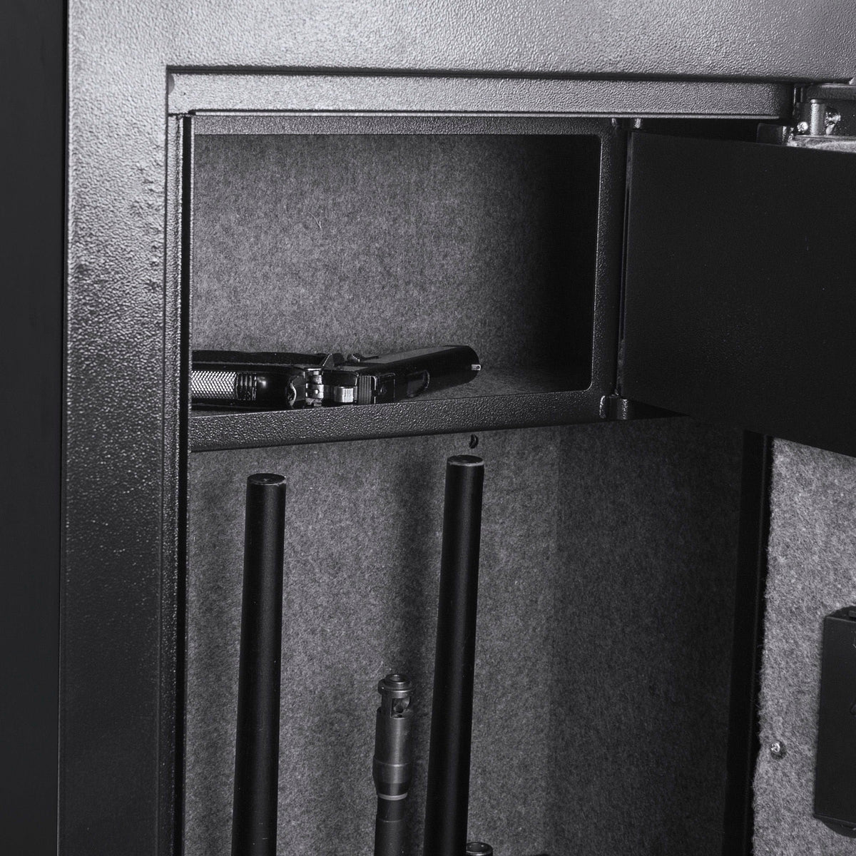 7.87 Cubic Ft Keypad Rifle Safe with Electronic Lock - Black