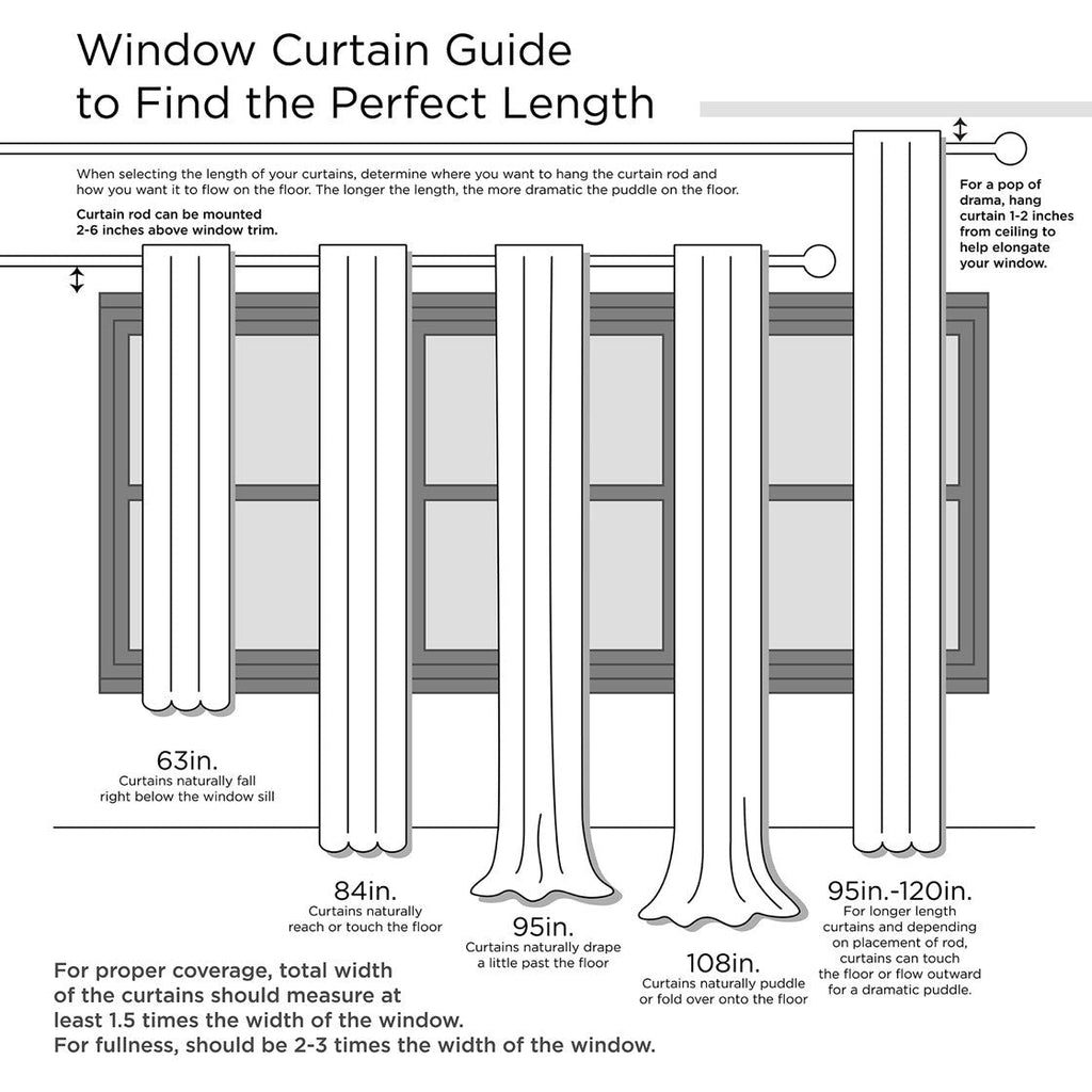 Palm Leaf Burnout Sheer Window Curtain with Grommets - White