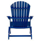 Malibu Adirondack Chair with Foldable Frame - Acacia Wood