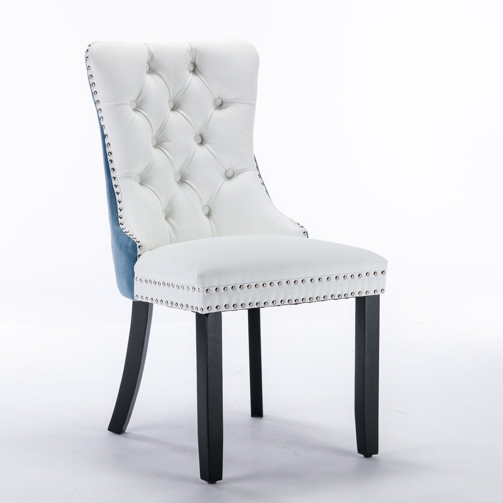 Nikki Modern Upholstered Dining Chair Set of 2