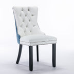 Nikki Modern Upholstered Dining Chair Set of 2