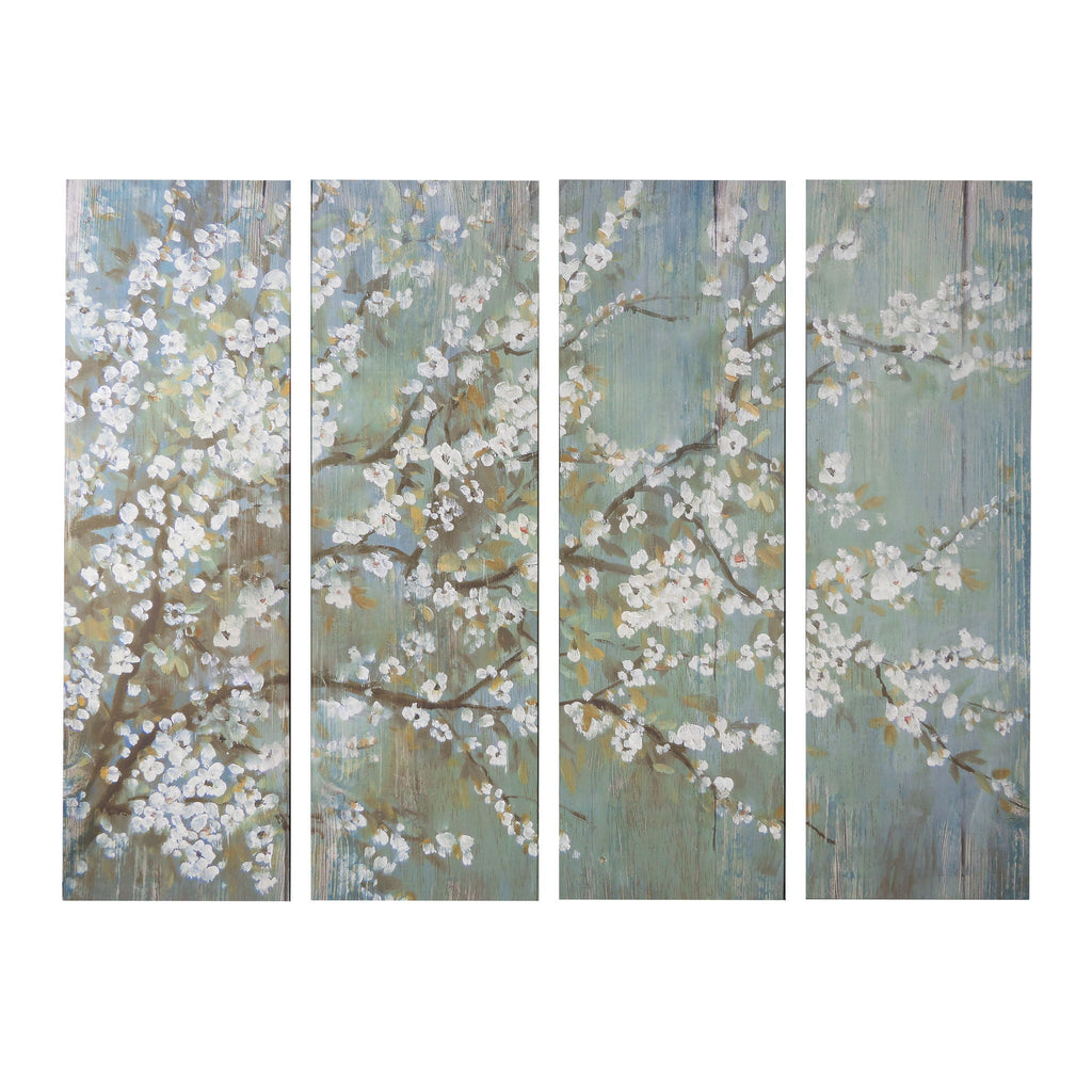 Saison Cherry Blossom Canvas Print - Wall Decor for Living Room