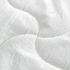 6-Inch Reversible Hybrid Mattress with Pressure Relief and Cooling Technology - White