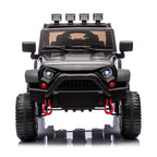 24V Kids Ride On Car with Remote Control and Bluetooth - Black