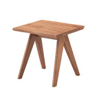 Natural 3 Piece Accent Chair Set with Matching End Table
