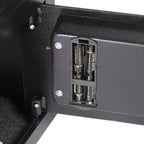 Durable Keypad Depository Safe with Dual PIN Access - Black