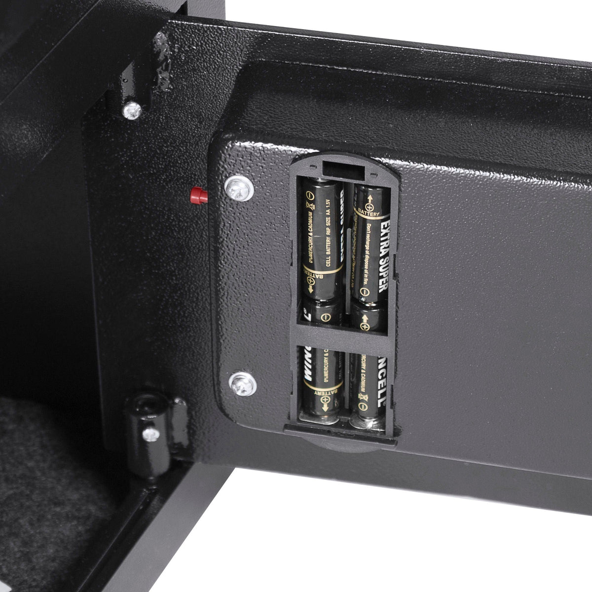 Durable Keypad Depository Safe with Dual PIN Access - Black