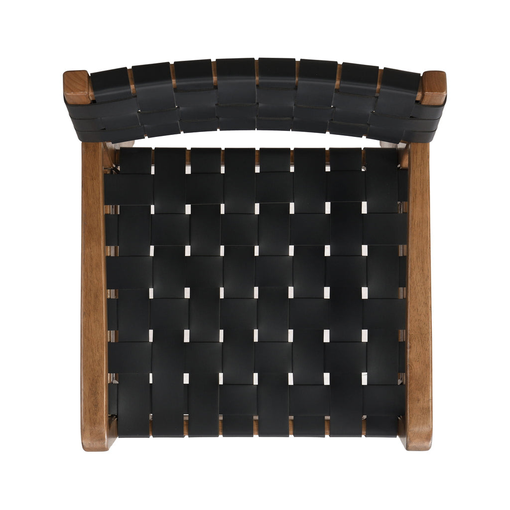 Modern Upholstered Dining Chair with Ergonomic Comfort - Black or Light Brown