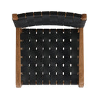 Modern Upholstered Dining Chair with Ergonomic Comfort - Black or Light Brown