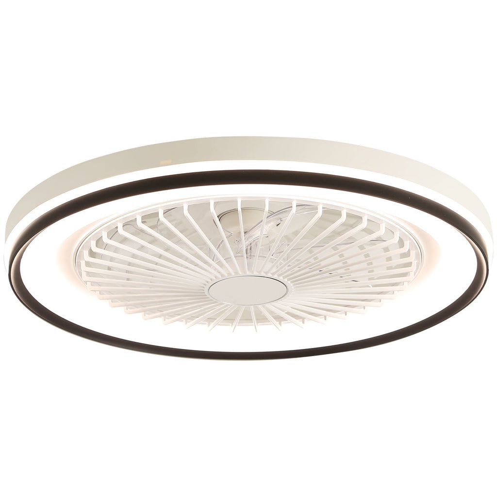 RGB Dimmable LED Bladeless Ceiling Fan with Remote Control