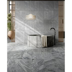 Textured 3D Decorative Tiles with Polished Marble Surface - Yellow, Gray, or White