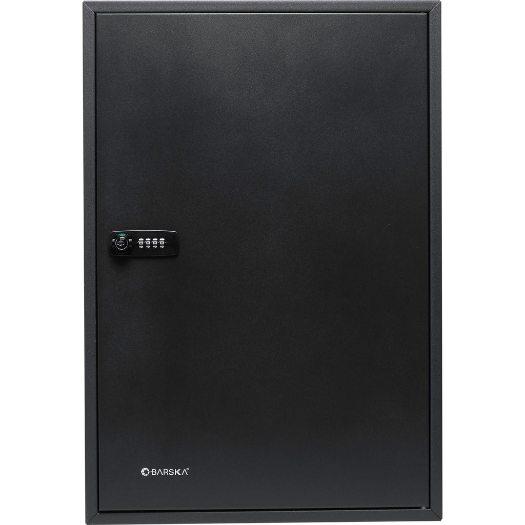 Adjustable Key Cabinet With Combination Lock - Black