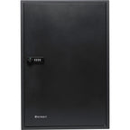 Adjustable Key Cabinet With Combination Lock - Black