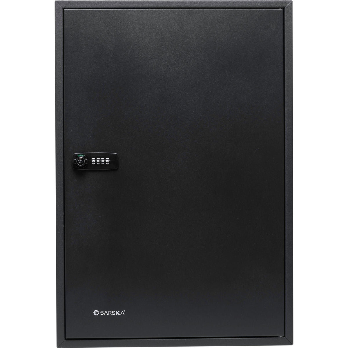 Adjustable Key Cabinet With Combination Lock - Black