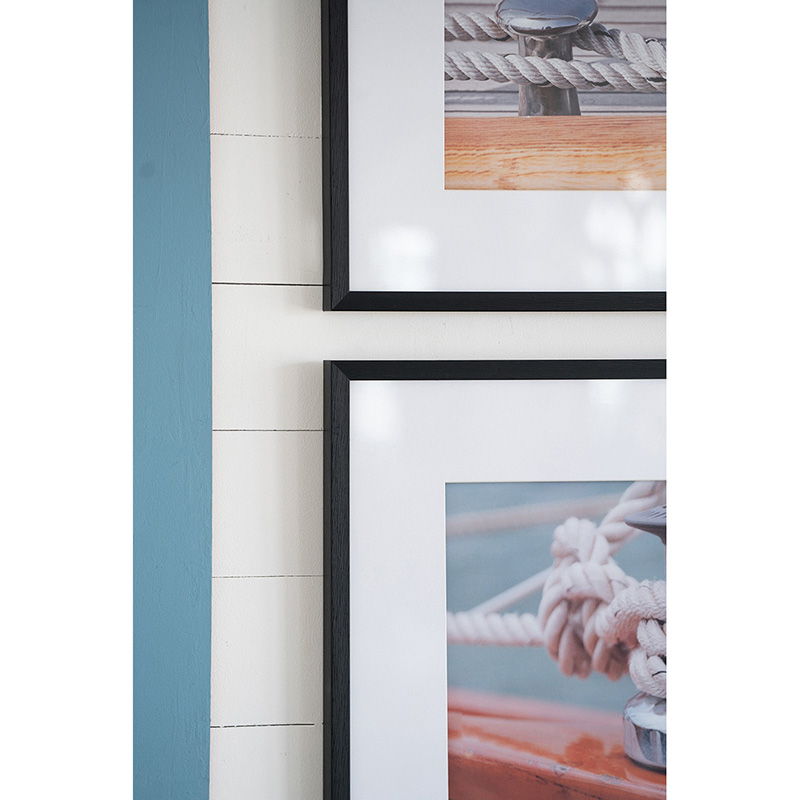 Boater Knots Wall Art with Frame - Set of 3, Multicolor, Durable Materials