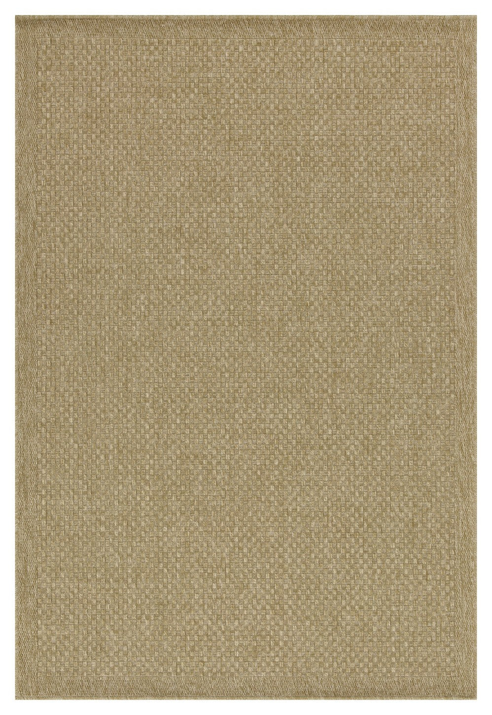 Jute Indoor/Outdoor Area Rug with Stain Resistance - Neutral