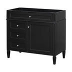 Bathroom Vanity with 2 Drawers and Tip-Out Storage - Multiple Colors