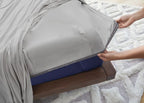 Grey Split Head King Sheet Set with Moisture-Wicking Dri-Tec - Split Head King