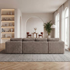 U-Shape Modular Sectional Sofa with Modular Design - Corduroy