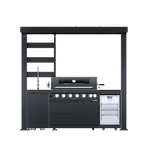 94-Inch 6-Burner Deluxe Stainless Steel Gas Grill