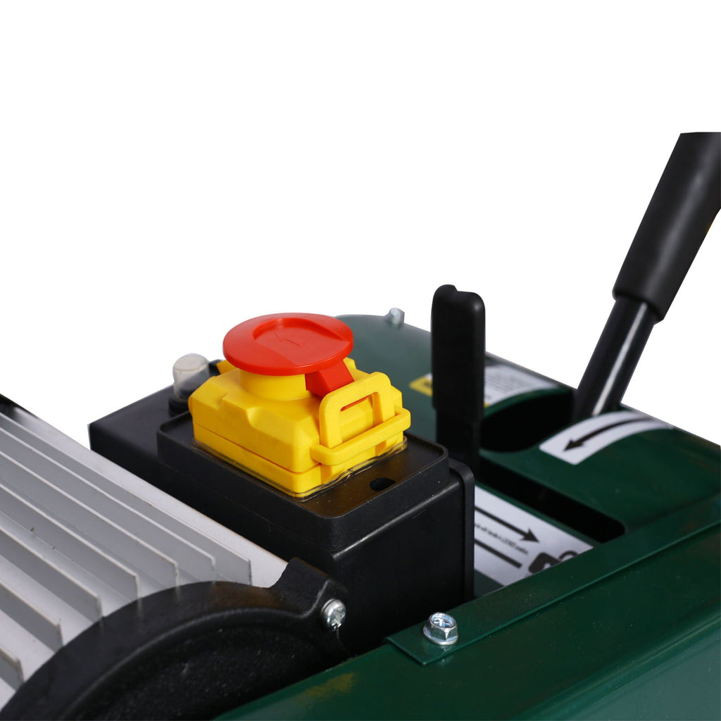 Electric Log Splitter 7 Ton with Double Flywheel - Black