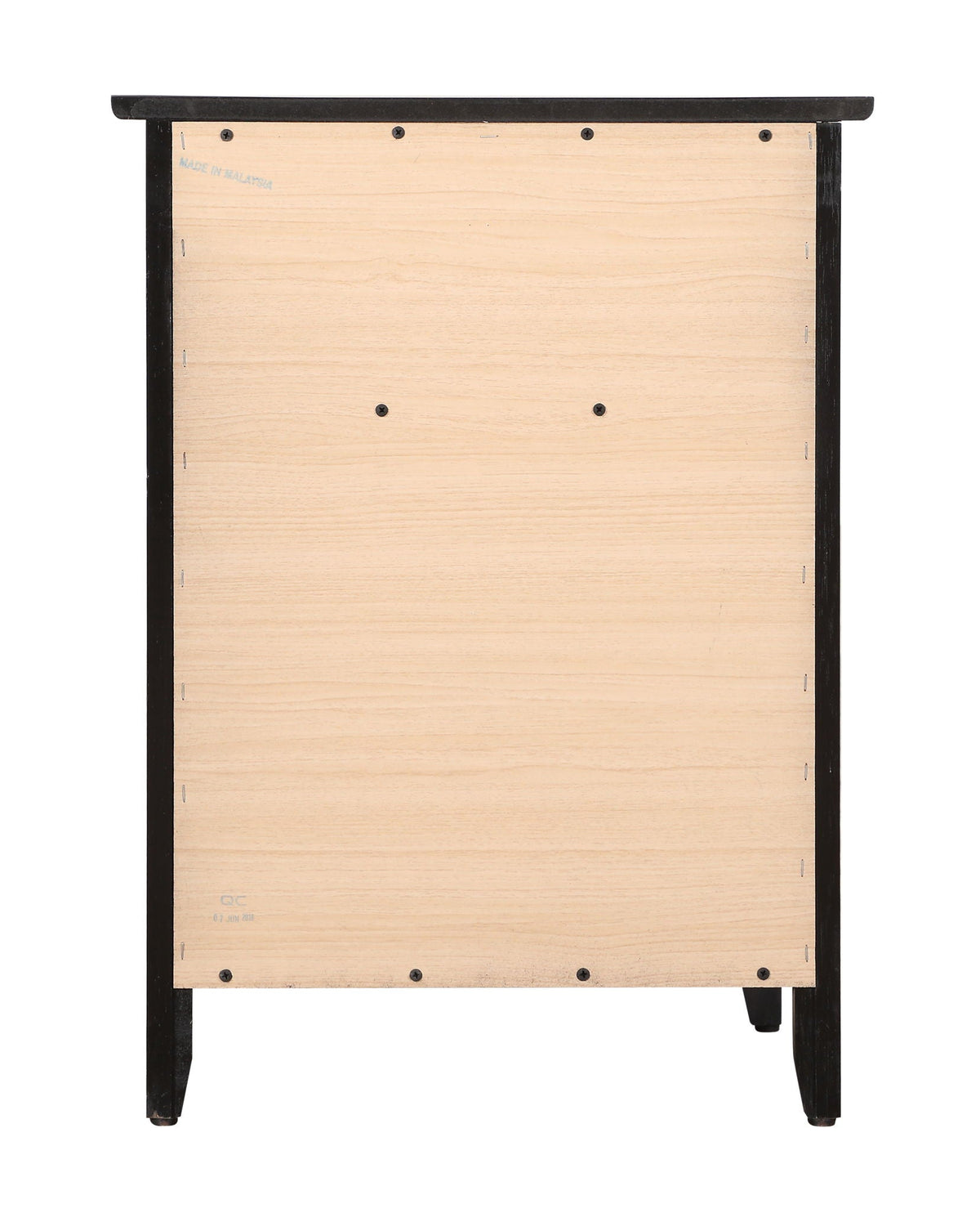 1 Drawer / 1 Door Nightstand with Durable Wood Construction - Multiple Colors
