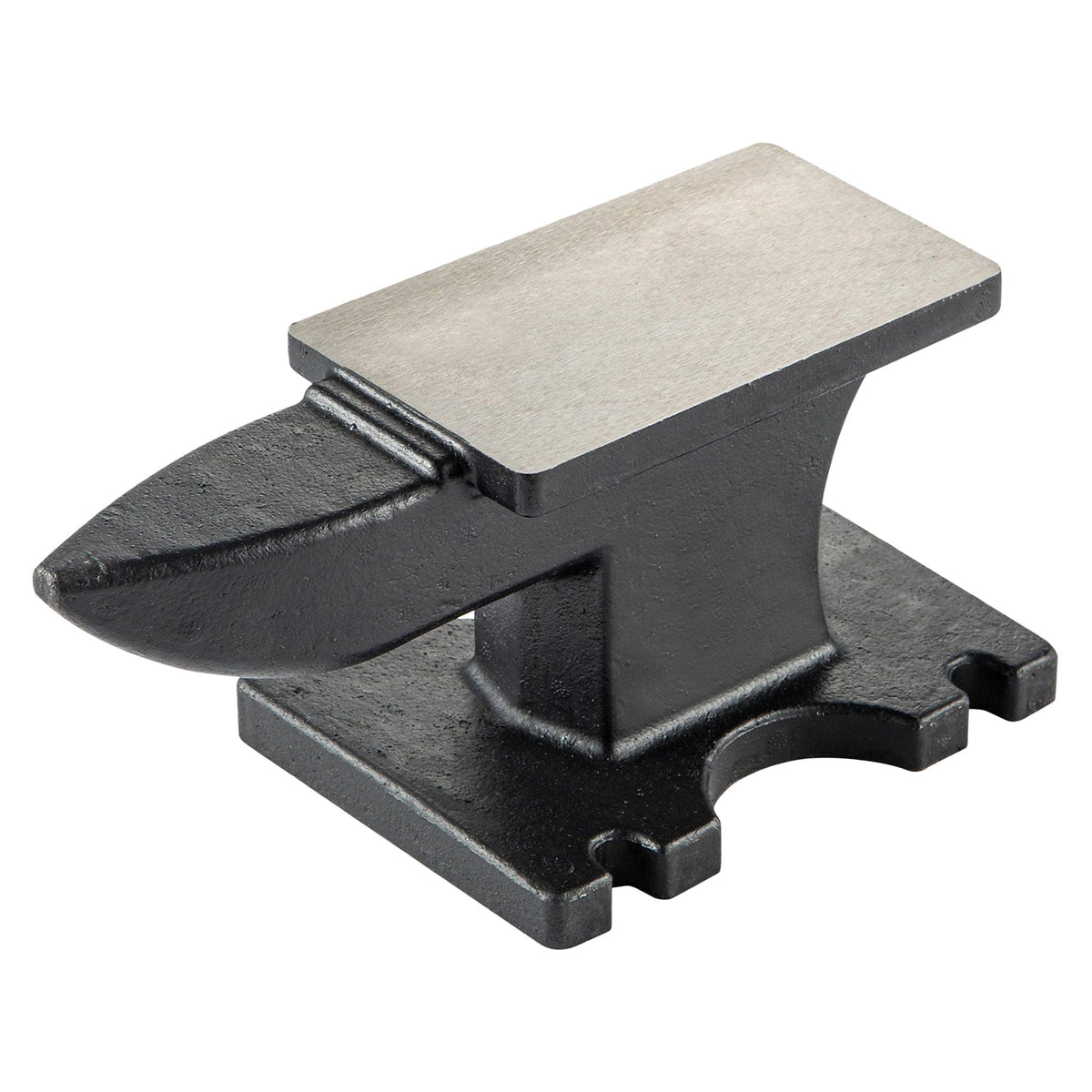 Single Horn Anvil with Stable Base - Black