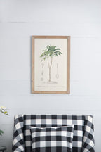Tree Framed Print Set with Fir Wood Frames - Multicolor